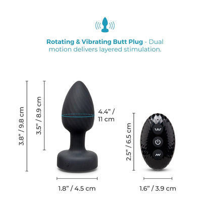 Light Up Butt Plug - b-Vibe