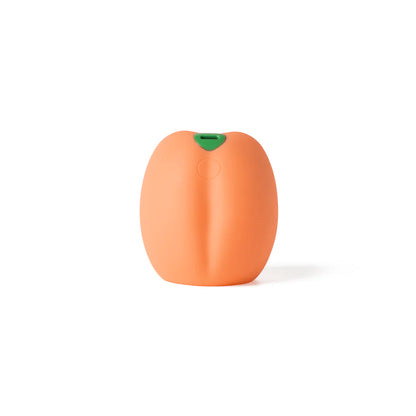 Peach Emoji Vibrating Stroker - Emojibator