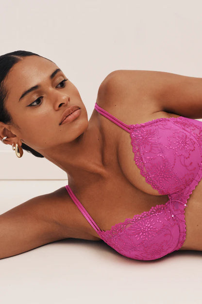 Jane Push Up Removable Pads In Orchid Bliss