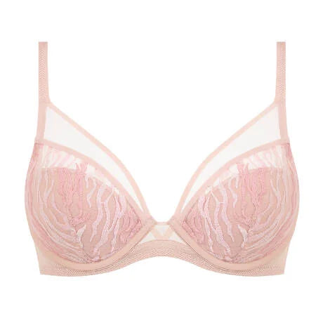 Electra Plunge T-Shirt Bra In Nude Camaieu - Chantelle