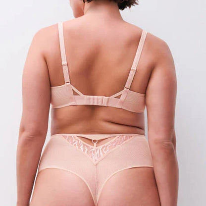 Electra High Waist Thong In Nude Camaieu - Chantelle