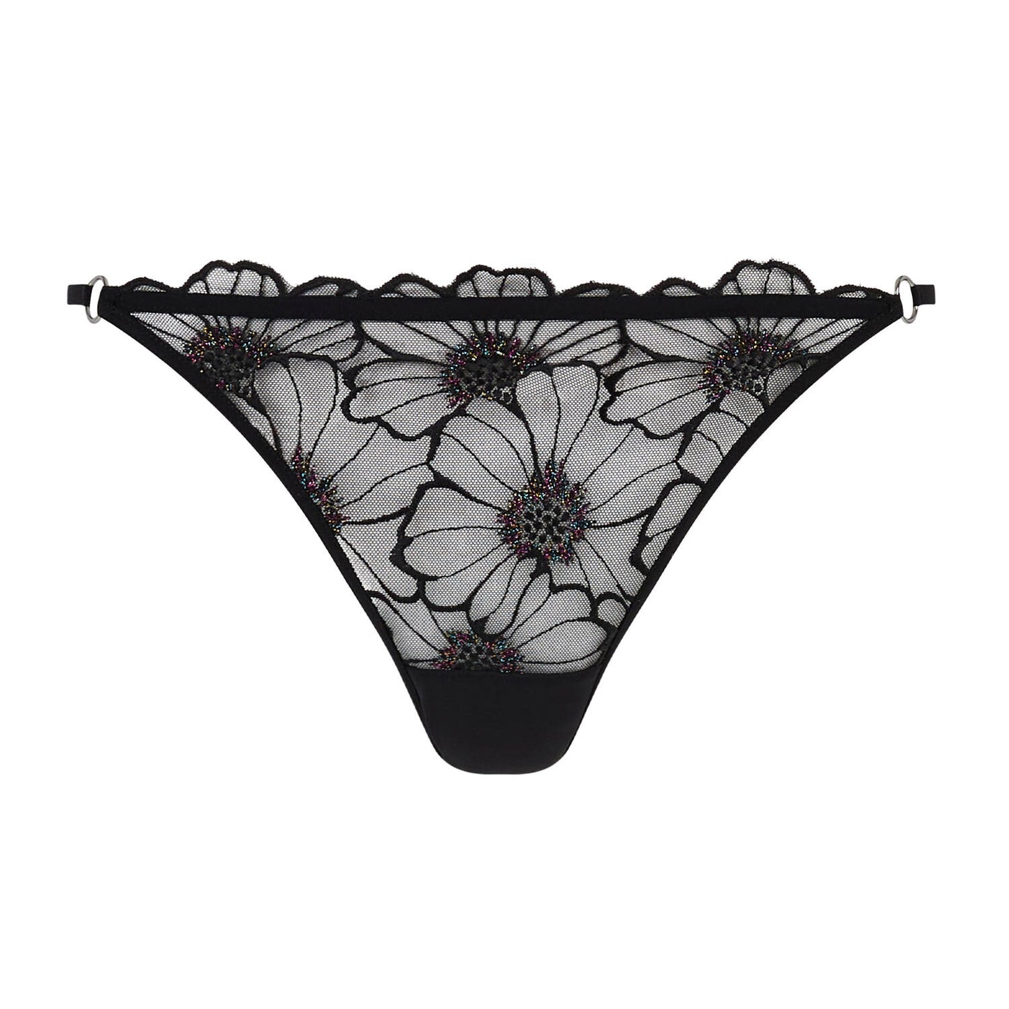 Lush Thong In Black and Soft Pink - Chantelle