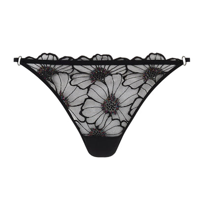 Lush Thong In Black and Soft Pink - Chantelle