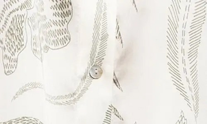 Emma Seagrass Pajama Set In Seagrass Cream - Midnight Bakery