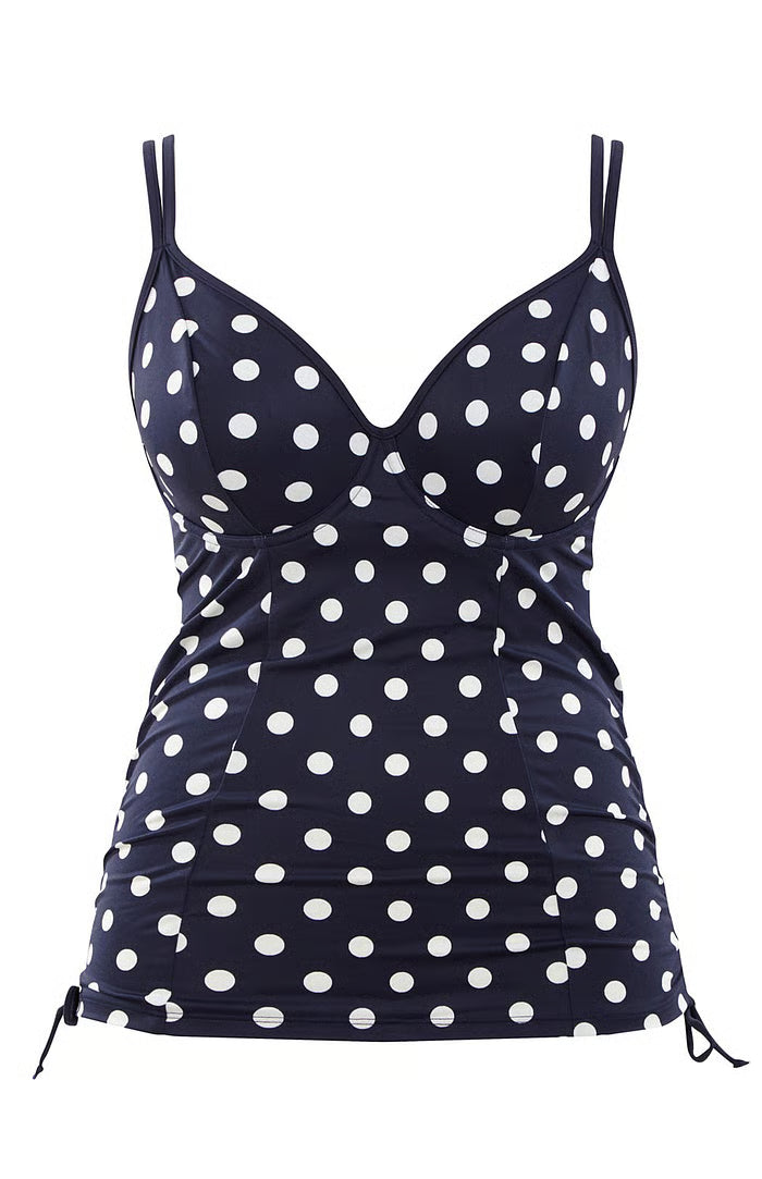 Anya Riva Spot Balcony Tankini - Panache