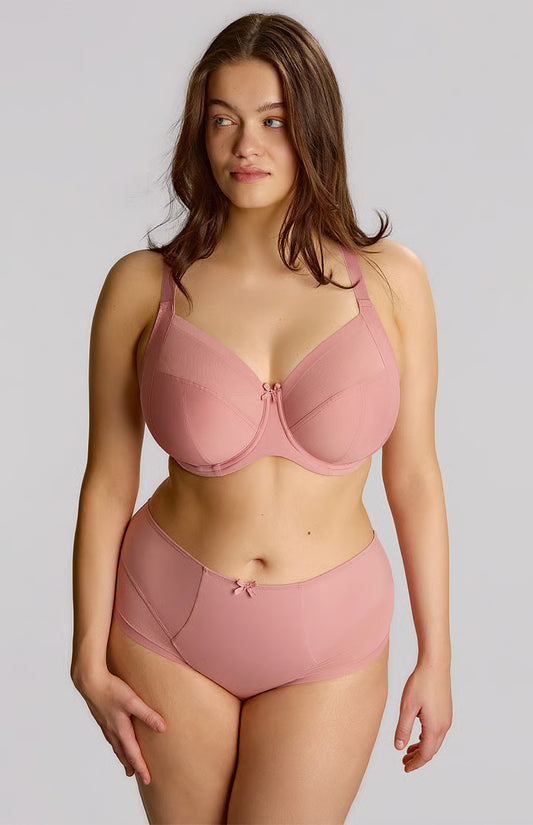 Bliss Deep Brief in Rose Pink - Sculptresse