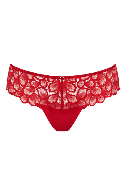 Allure Thong in True Red - Panache