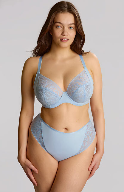 Sophia Brazilian In Dusky Blue - Sculptresse