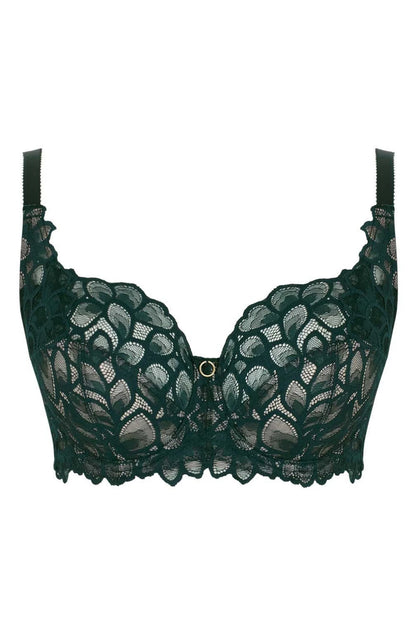 Allure Full Cup Bra In Forest Green - Panache