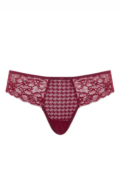 Envy Thong In Sparkling Cherry - Panache