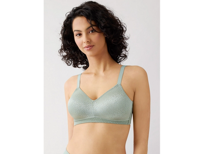 Back Appeal Wirefree Bra In Iceberg Green - Wacoal