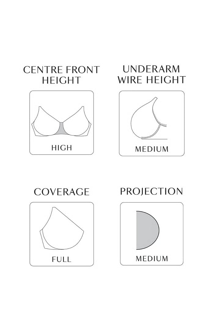 Dream Full Cup In Navy - Sculptresse