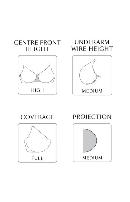 Dream Full Cup In Navy - Sculptresse