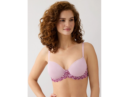 Embrace Lace T-Shirt Bra In Micro Chip Multi- Wacoal