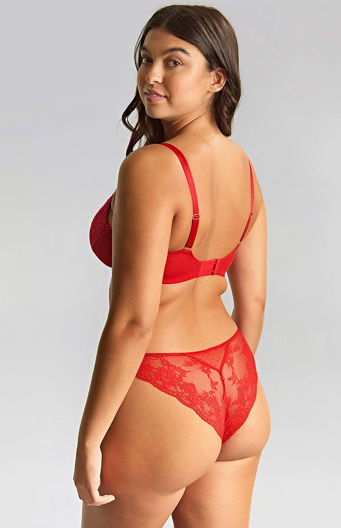 Heidi Brazilian In Ruby Red - Panache
