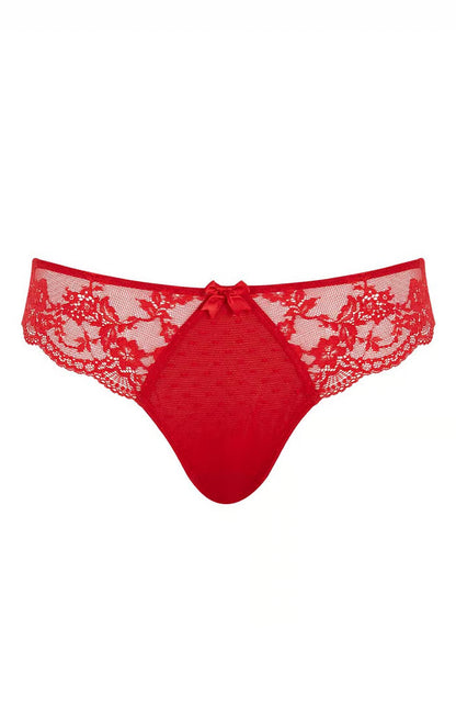 Heidi Brazilian In Ruby Red - Panache