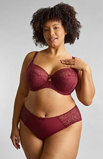 Estel Full Cup In Cherry Red - Sculptresse