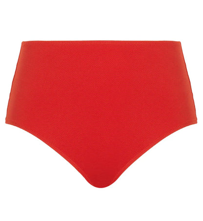 Aurora High Waist Brief In Aurora Red - Panache