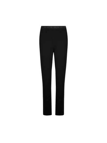 Tressage Graphic Pants In Black - Antigel