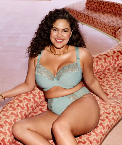 Lucie UW Plunge Bra in Mist - Elomi