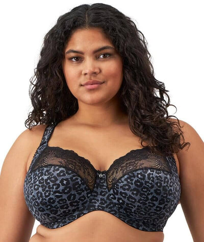 Morgan Underwired Bra In Snow Leopard - Elomi