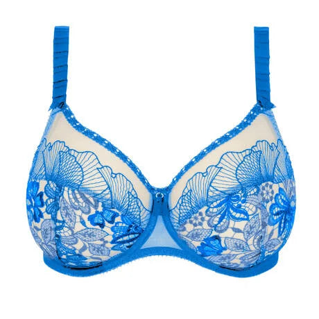 Agathe Full Cup Bra in Bleu Lazuli - Empreinte