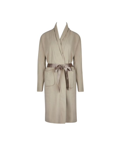 Simply Perfect Dressing Gown In Beige - Antigel