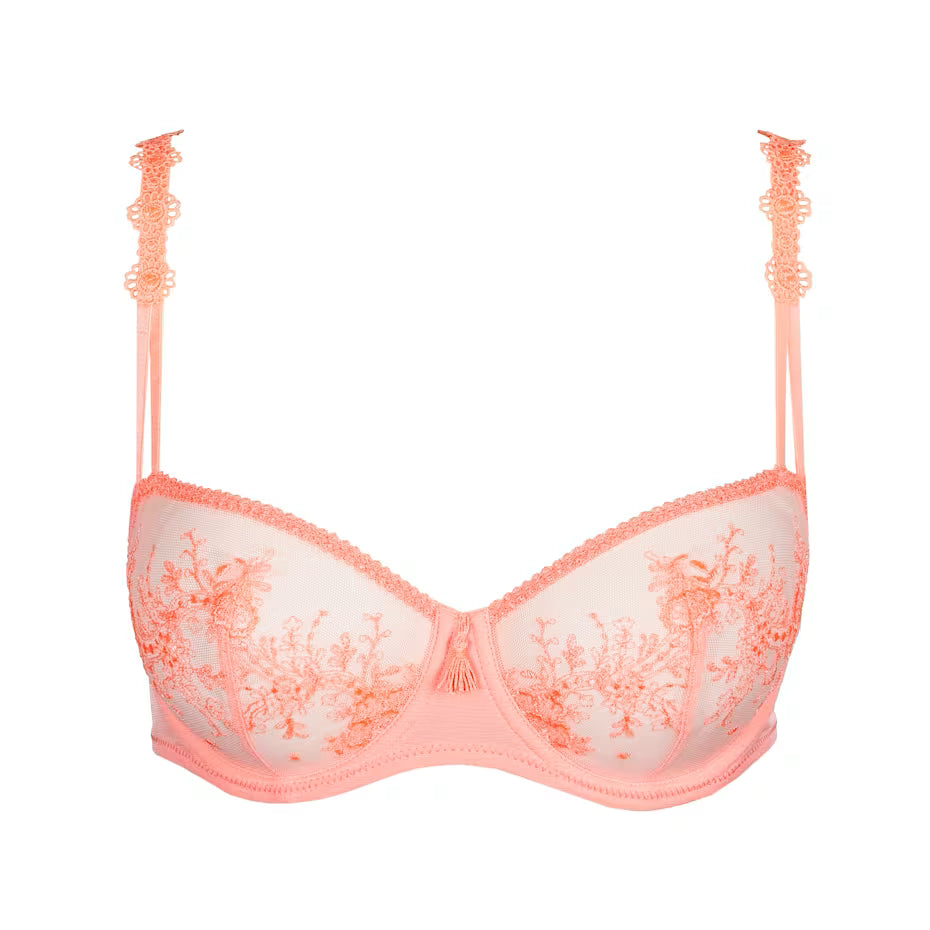 Annaelle Balcony Bra in Neon Peach - Marie Jo