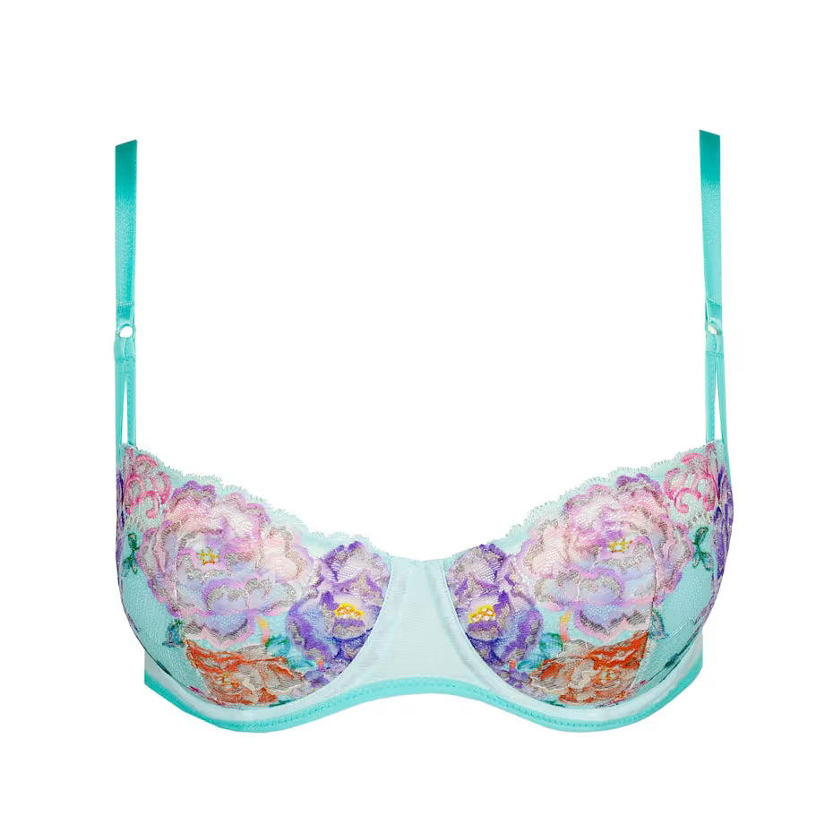 Lisbeth Half Padded Balcony Bra in Clearwater - Marie Jo