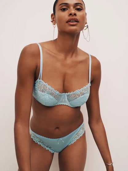 Jane Italian Brief in Milky Blue - Marie Jo