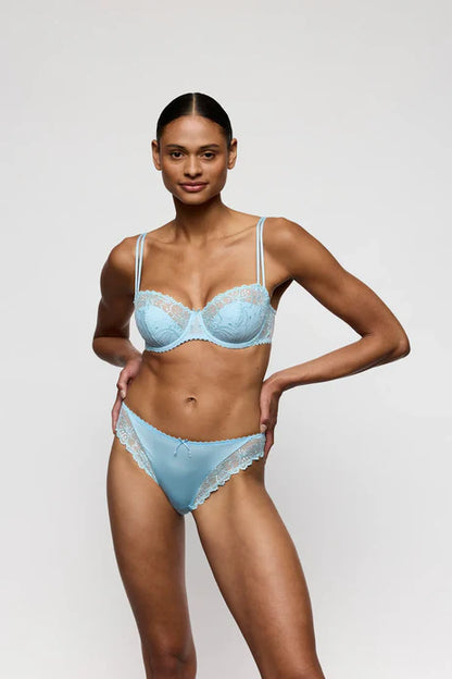 Jane Italian Brief in Milky Blue - Marie Jo