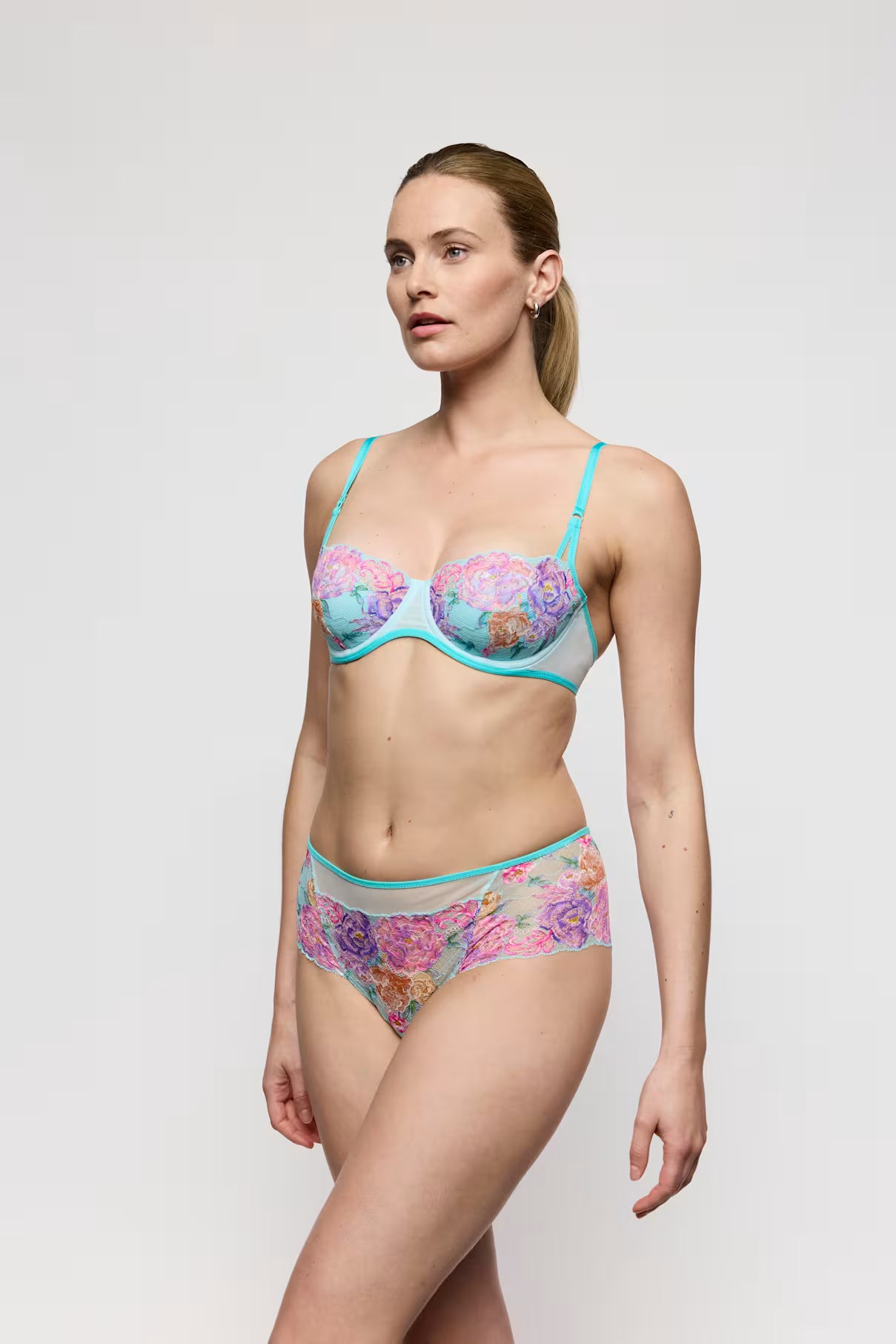 Lisbeth Half Padded Balcony Bra in Clearwater - Marie Jo