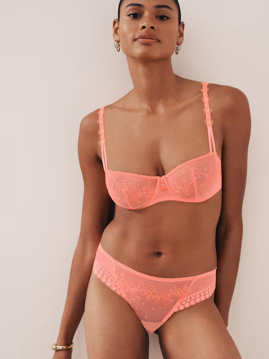 Annaelle Balcony Bra in Neon Peach - Marie Jo