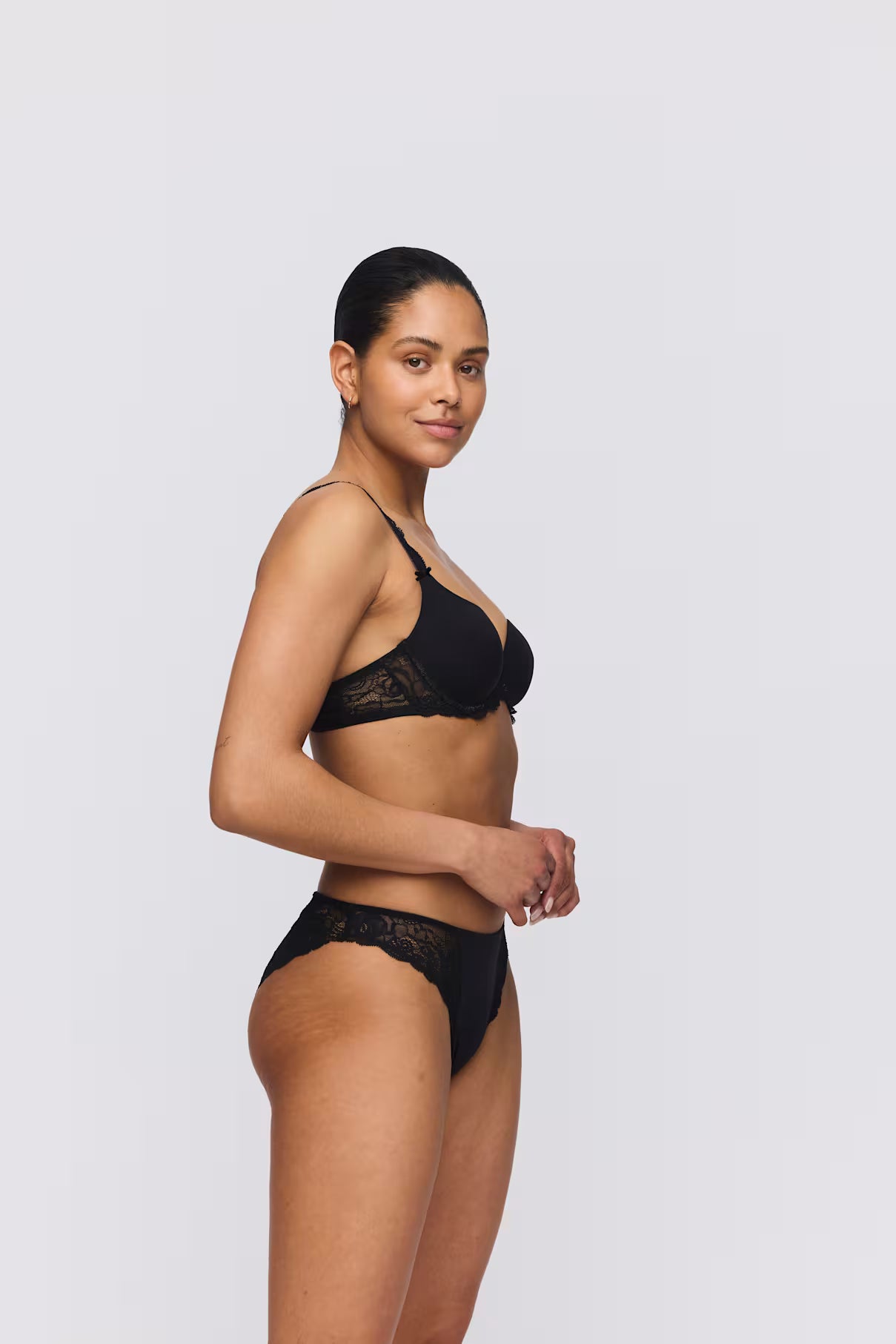 Cyrile Rio Briefs In Black - Marie Jo