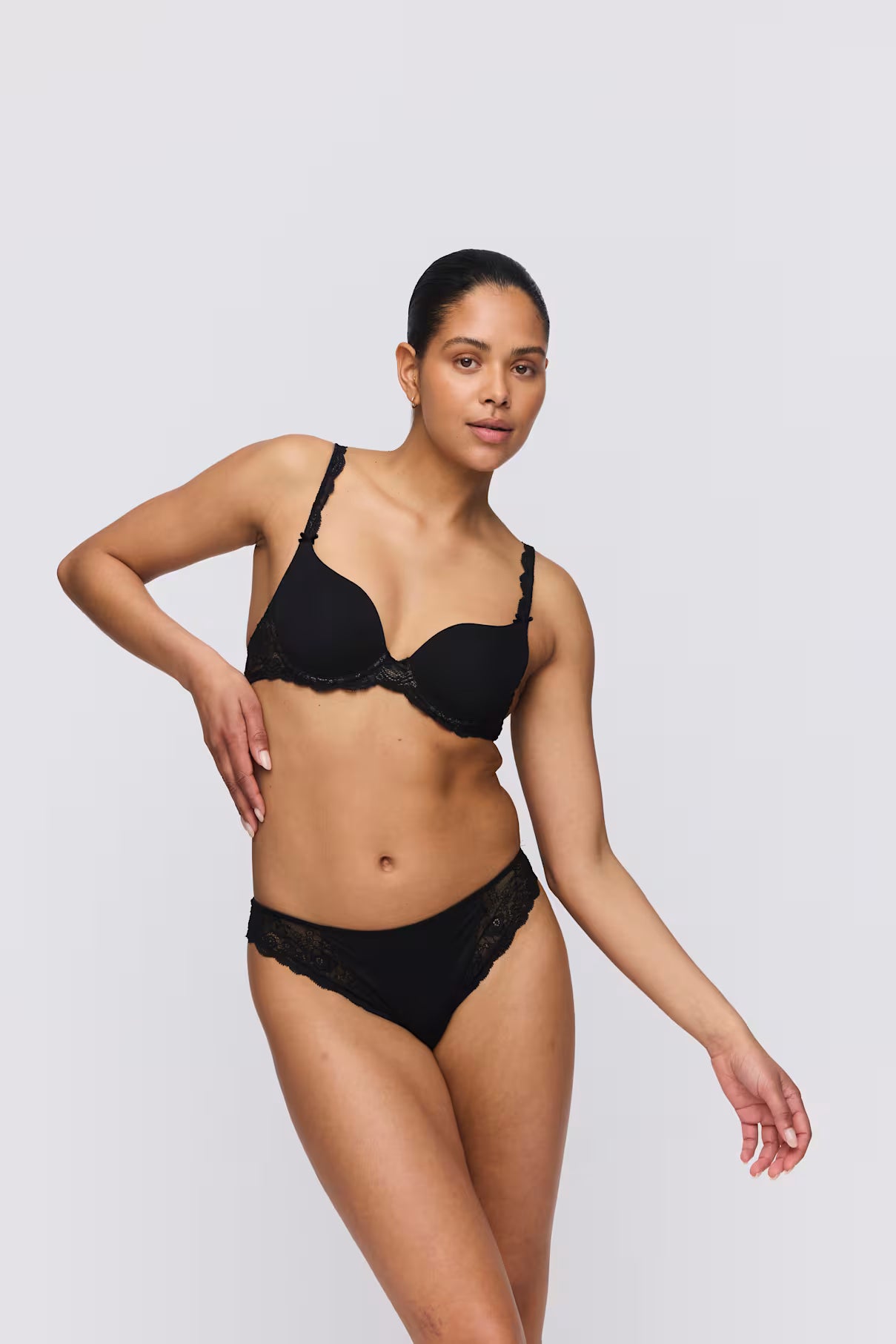 Cyrile Rio Briefs In Black - Marie Jo