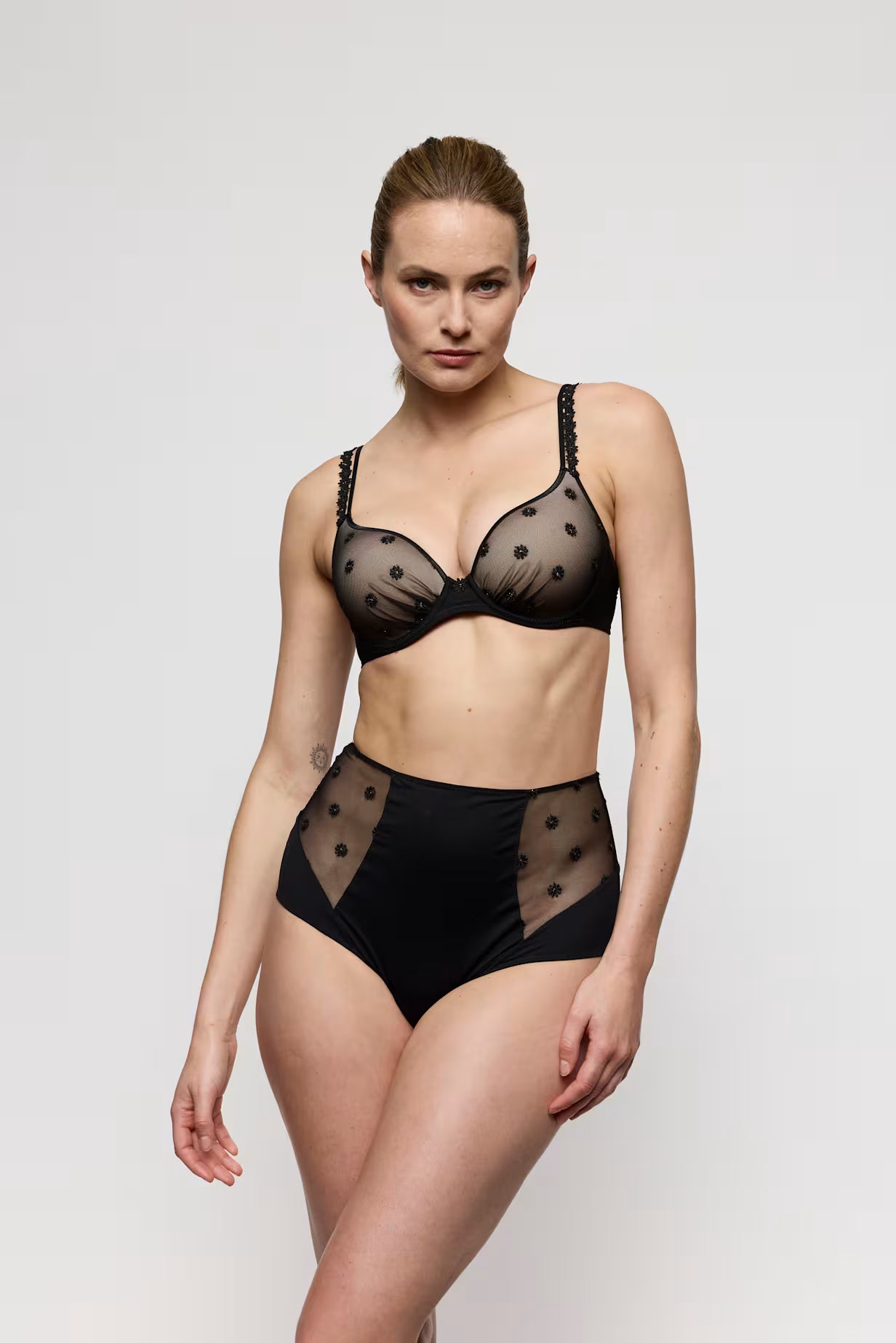 Daisy Heartshape Bra In Black - Marie Jo