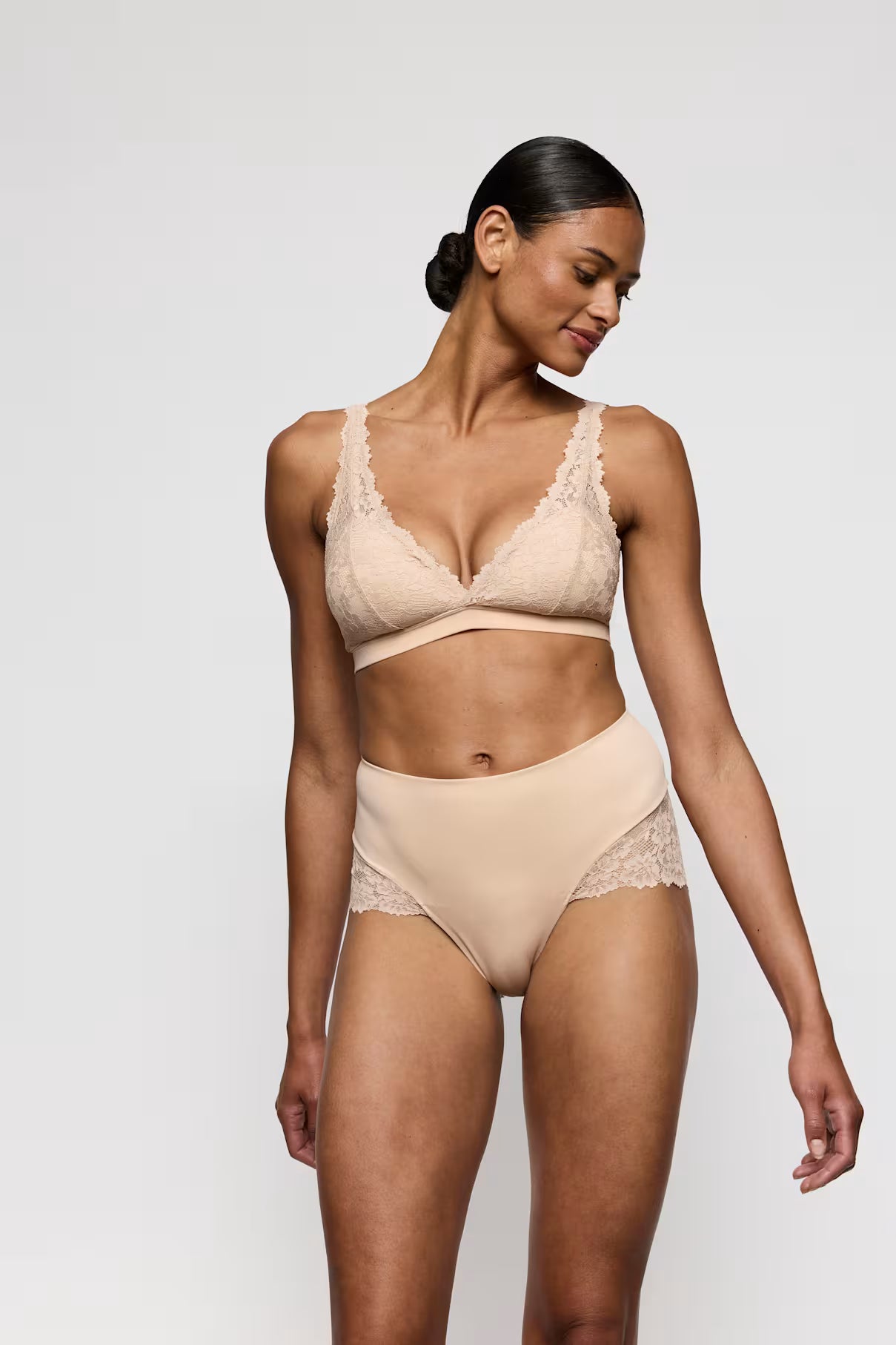 Soft Studio Padded Bralette In Caffe Latte - Marie Jo