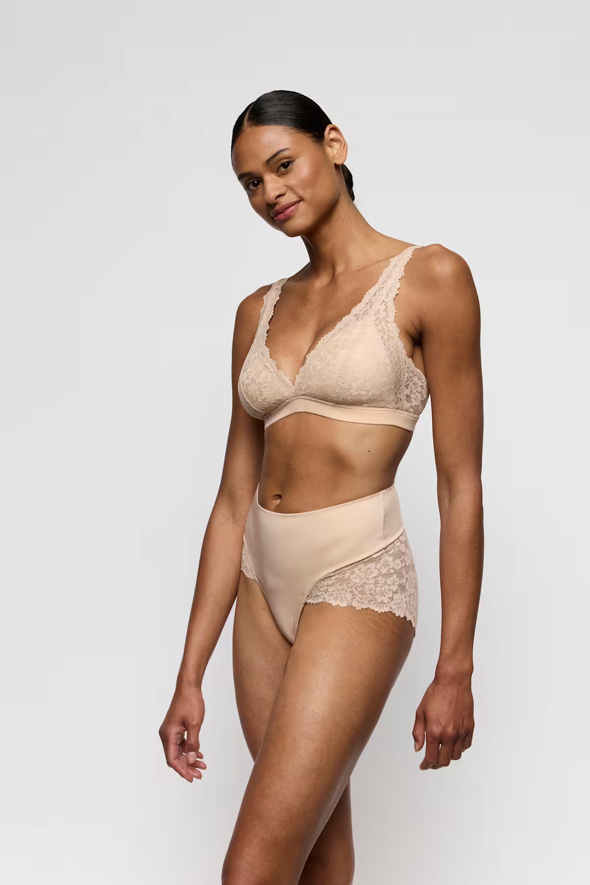 Soft Studio Padded Bralette In Caffe Latte - Marie Jo