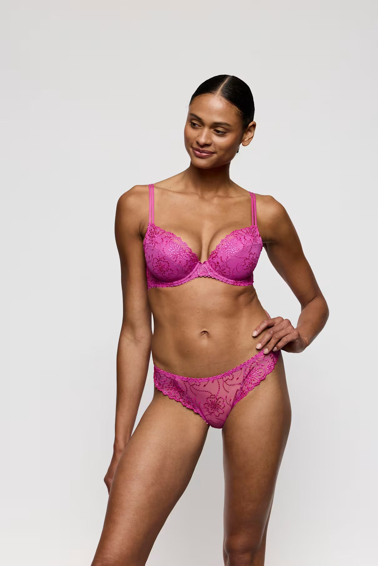 Jane Thong in Orchid Bliss - Marie Jo