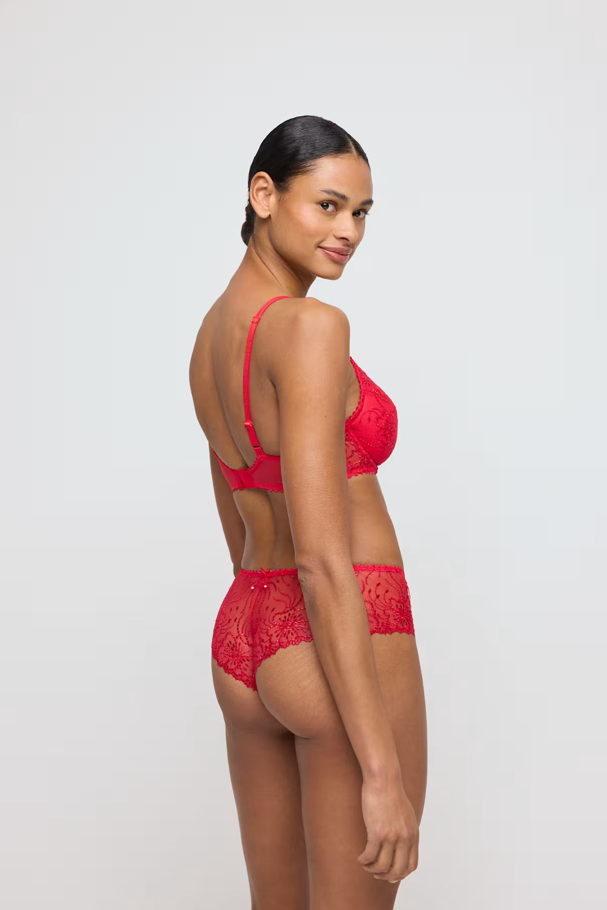 Jane Push Up Bra In True Red - Marie Jo
