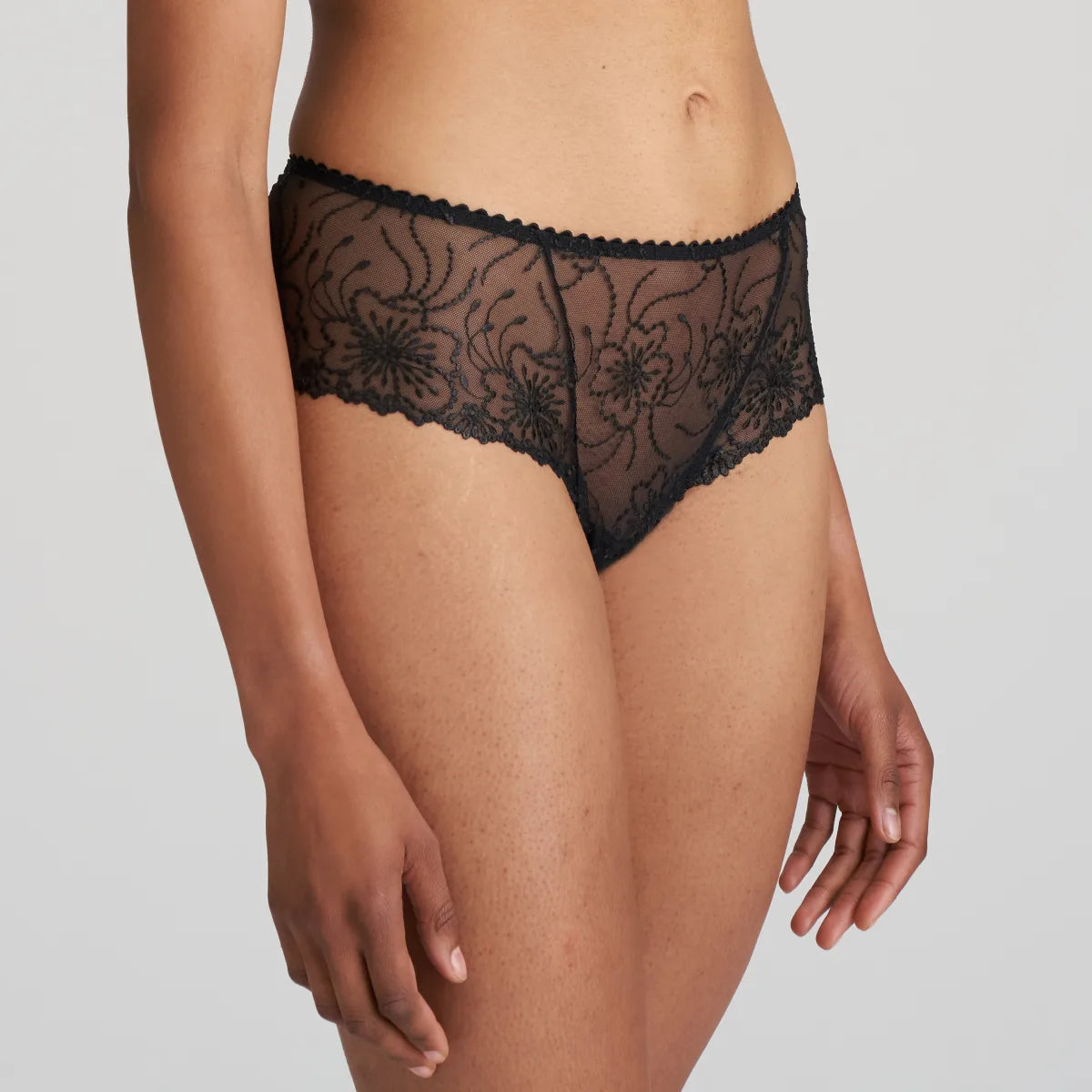 Jane Luxury Thong In Black - Marie Jo