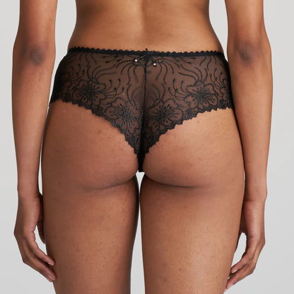 Jane Luxury Thong In Black - Marie Jo