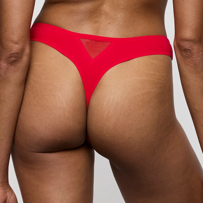 Louie Thong In True Red - Marie Jo