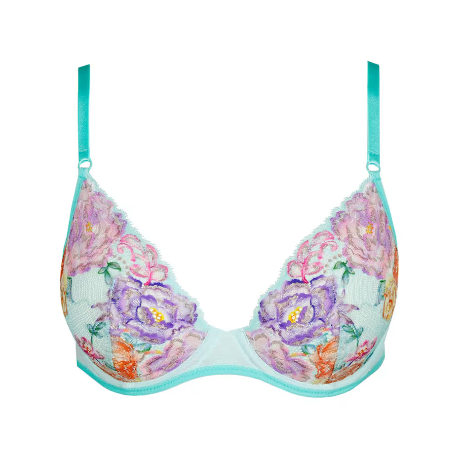 Lisbeth Plunge Bra in Clearwater - Marie Jo