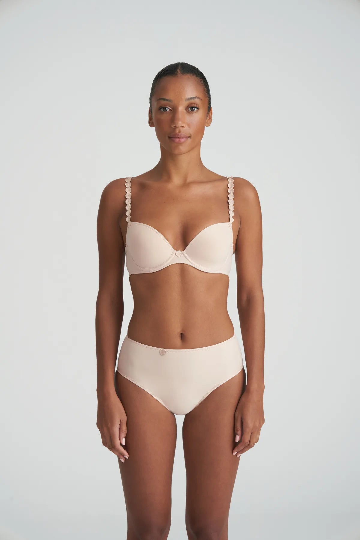 Tom Padded Plunge Bra In Caffe Latte - Marie Jo