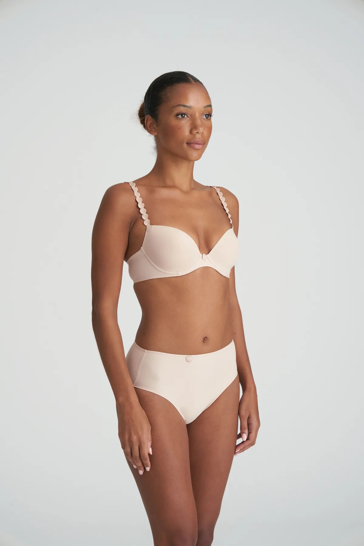 Tom Padded Plunge Bra In Caffe Latte - Marie Jo