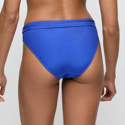 Emly Bikini Fold Brief in Electric Blue - Marie Jo