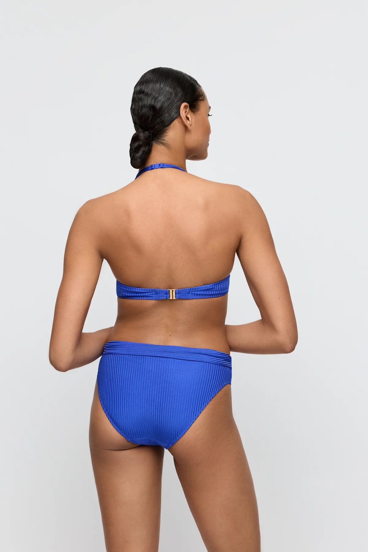 Emly Bikini Fold Brief in Electric Blue - Marie Jo