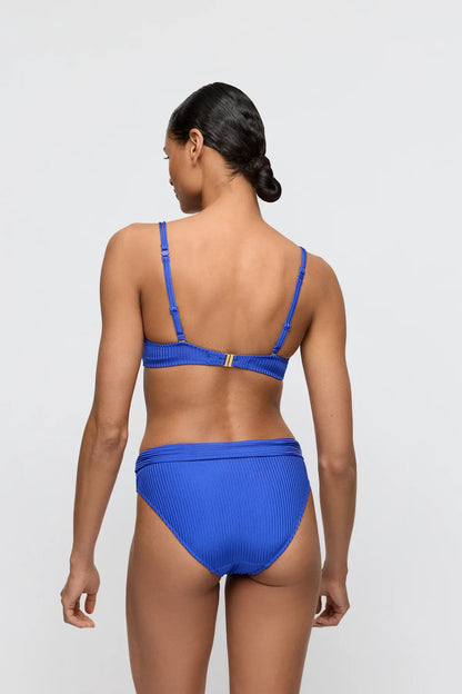 Emly Bikini Fold Brief in Electric Blue - Marie Jo