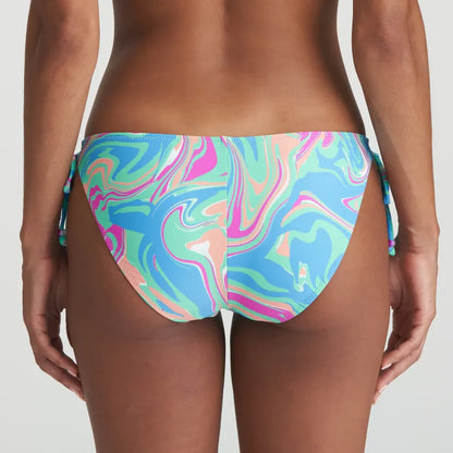 Aubani Bikini Briefs Waist Ropes In Ocean Swirt - Marie Jo